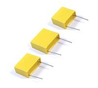 10 condensadores de película de polipropileno de 275 V CA (10 nF, 100 nF, 150 nF, 200 nF, 680 nF y 470 nF).(1UF 22.5mm)