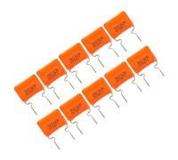 10 condensadores de reducción de ruido 393J 630 V para mejores componentes de guitarra, repuesto que ofrece condensadores electrónicos de calidad de tono más claro para sonido de guitarra