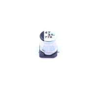 10 condensadores electrolíticos de aluminio SMD 47uF 4V SMD, 4,3 x 4,3 mm