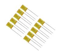 10 condensadores electrónicos de alta calidad de 200 V 273J con dos pines de metal para sonido de guitarra e integración de circuitos, condensadores de tono de guitarra