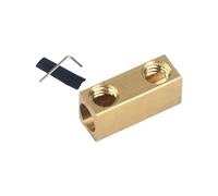 10 conectores de cable impermeables con tornillo de crimpado, terminales de conexión de tuerca para conexión flexible, junta de extremo de alambre impermeable de alta corriente
