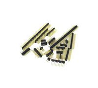10 conectores de placa PCB de 1,0 mm, 1,27 mm, 2,0 mm y 2,54 mm de doble fila, macho, 1/2-40 pines, 1 x 2/2 pines, 4 pines, 6-40 pines.(3.2mm,2x40)