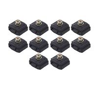 10 Conectores Divisores de Alambre, Todo Material de Cobre, sin Roturas, 50 A, 400 V, 1-6 mm², Abrazadera Perforadora de Aislamiento Rápido de Alta Potencia para Cableado con