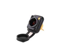 10 conectores macho de 3 pines con bloqueo impermeable, conector hembra tipo P for chasis NAC3MPX o NAC3MX-W + NAC3FPX + Powercon NAC3FX-W