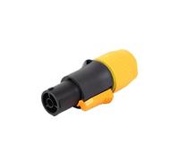 10 conectores macho de 3 pines con bloqueo impermeable, conector hembra tipo P for chasis NAC3MPX o NAC3MX-W + NAC3FPX + Powercon NAC3FX-W