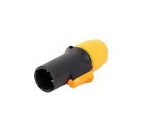 10 conectores macho de 3 pines con bloqueo impermeable, conector hembra tipo P for chasis NAC3MPX o NAC3MX-W + NAC3FPX + Powercon NAC3FX-W