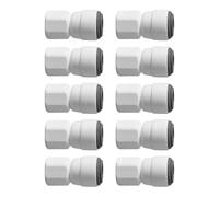 10 conectores rápidos de filtro de agua M11, adaptadores universales de 2/3 puertos, doble sellado, diseños de prevención de fugas, conectores rápidos para grifo
