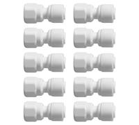 10 conectores rápidos de filtro de agua M11, adaptadores universales de 2/3 puertos, doble sellado, diseños de prevención de fugas, conectores rápidos para grifo