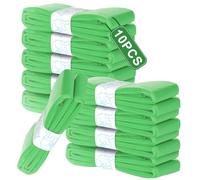 10 Contenedor de Pañales, Papelera Pañales Bebe, Para Tommee Tippee Recambios, Contenedor Pañales, Compatible con todos para Sangenic Tec para Simplee Sangenic para Twist & Click(verde)