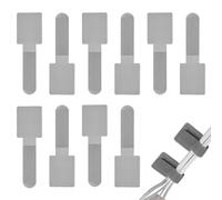10 correas de cable ajustables de , accesorios de oficina, para debajo del escritorio, hogar, cocina, pared, mesita de noche, armario, techo, estudio