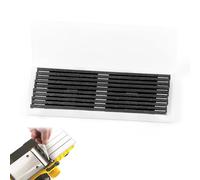 10 cuchillas cepilladoras eléctricas reversibles de 82 mm de acero inoxidable para cuchillas de cepillado Dewalt con dos bordes de corte y rectificado de precisión HSS compatible con Bosch Hitachi