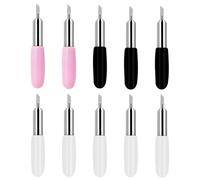 10 cuchillas de repuesto compatibles con Cricut Joy, 5 cuchillas de punta fina de 45° + 3 cuchillas de corte profundo de 60° + 2 cuchillas de corte poco profundo de 30° de vinilo, accesorios de hoja