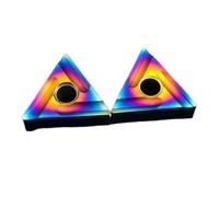 10 cuchillas de torneado carburo cementado Nano Blue TNMG160404R ES KT7030 TNMG160404L for herramienta CNC(TNMG160404LES KT7030)