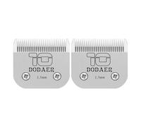 10# Cuchillas desmontables para perros,Compatible con Moser 45-50/Heiniger/Andis,Oster A5,Wahl KM10 Series,2 unidades plateado