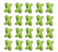 10 cuentas acrílicas en forma de X con agujero de 2 mm, cuentas espaciadoras coloridas para pulseras de la amistad, joyería, accesorios de costura acrílica