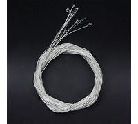 10 Cuerdas 11 Cadenas 12 Cuerdas OUD Cadenas Establecidas de Materiales de Calidad con Aleación de Cobre Chapada en Nylon y Plata para un Excelente Reemplazo de Calidad de Sonido (10strucciones)