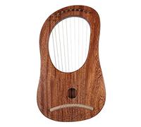 10 Cuerdas De Metal Lyre Harp Con Patrones Únicos, Con Llave De Ajuste, Plectrum, Conjunto Extra De Cuerdas Y Bolsa, Regalo For Los Amantes De La Música For Principiantes For Niños Adultos