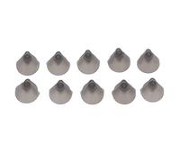 10 cúpulas para audífonos, 9 mm OE de ajuste abierto, silicona suave, puntas para audífonos tipo tulipán, lavables, antiestáticas, accesorios para audífonos, piezas de repuesto