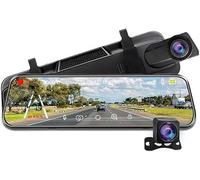10'' Dashcam Cámara Coche para Infiniti QX50 QX60 QX80 QX30 Q50 Q60 Q70 G25 G35 G37 Coupe, Dashcam HD 2K+1080P con Tarjeta 32G, Pantalla Táctil Completa, 170° Gran Angular, Grabación de Bucle, WDR