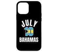 10 de julio Día de la Independencia de Bahamas Orgullo de Bahamas Carcasa para iPhone 12 mini