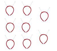 10 diademas lisas suaves para el cabello con aro de resorte para el pelo, diadema lisa suave para manualidades