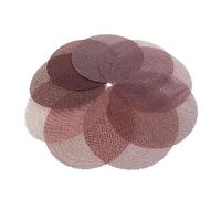 10 discos de lija con gancho y bucle de malla de 125 mm, grano 80-600, almohadillas abrasivas secas antibloqueo de 5 pulgadas, sin polvo, papel de lija for muebles de madera de coche(600grit)