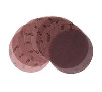 10 discos de lijado con malla de gancho y bucle de 220 mm y 9 pulgadas, grano 80-600, sin polvo, almohadillas antibloqueo y papel de lija.(80grit)