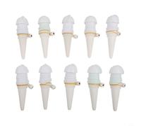 10 dispensadores automáticos de agua para plantas de interior para sistema de riego de balcón y alféizar de ventana diseñado para ofrecer humedad constante (B)