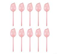 10 dispositivos de riego automático de tulipán, globos de riego automático en forma de tulipán para plantas en maceta de interior y exterior, evita el riego excesivo y subriego, fácil de usar, PVC