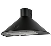 10% Dto. Cata 02149402 - Campana Decorativa Chimenea Q BK 90cm Clase C Negro