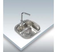 10% Dto. Cata 02612101 - Fregadero CS 1 Mueble de 45 Cm Sobre Encimera Inox