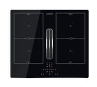 10% Dto. Cata As 600 - Placa de Inducción con Extractor 4 Zonas Control Táctil Negra