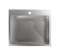 10% Dto. Cata CBS-1 54-40 R10 - Fregadero 1 Cubeta Sobre Encimera Mueble de 60 Cm