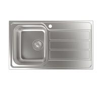 10% Dto. Cata CDP-1 ED - Fregadero Sobre Encimera Escurridor Derecha Mueble de 45 Cm