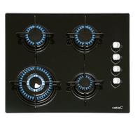 10% Dto. Cata CI 631 BK - Placa de Gas Natural 60 Cm 4 Fuegos Autoencendido Negra