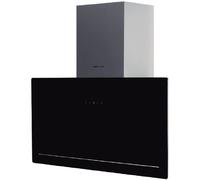 10% Dto. Cata Goya 90 Bk - Campana Decorativa Cata&Roca 90Cm 825m3/h Cristal Negro A+++