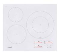 10% Dto. Cata INSB 6030 WH - Placa de Inducción 60 Cm 3 Zonas Bisel Frontal Blanca