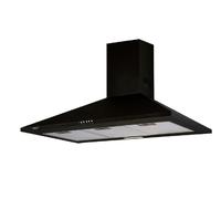 Cata OMEGA 900 BK - Campana Decorativa de Pared 90 Cm Clase C Negra