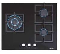 10% Dto. Cata SCI 6021 - Placa de Gas Natural 3 Zonas Cristal Negro