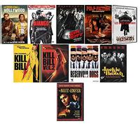 10 DVD Quentin Tarantino - Une nuit en enfer + Jackie Brown + Reservoir Dogs + Kill Bill Vol. 1 et 2 + Les Huit Salopards + Pulp Fiction + Sin City + Django + Once Upon A Time In Hollywood