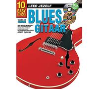10 Easy Lessons Leer Jezelf Blues Gitaar (Boek/CD/DVD). Partituras, CD, DVD (Región 0) para Guitarra