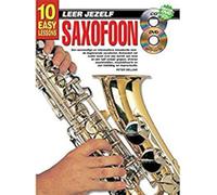 10 Easy Lessons leer jezelf saxofón (Boek/Cd/Dvd) - Partituras, CD, DVD (región 0)