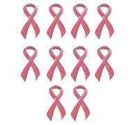 10 elegantes broches de cinta, alfileres de solapa, cinta de joyería de esperanza para campañas de educación sobre enfermedades, Einheitsgröße, como se describe