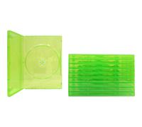 (10) Empty Standard Translucent green Replacement games cases - compat
