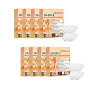 10-en-1 Nano-Needle Slimming Patches with Moringa and Berberine | Advanced Natural Ingredients, Firming Body Parches, Comfortable Portable Daily Use Parches for All Skin Types Men & Women