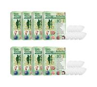 10 en 1 parches delgados con agujas nano avanzadas y naturales | Ingredientes para hombres y mujeres (7 piezas), ingredientes naturales