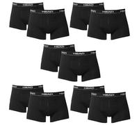 10 en Paquete Head Calzoncillos Bóxer / Negro / Size XL / Hombre Calzoncillos