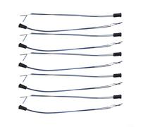 10 enchufes G4 de 12 voltios con cables preinstalados de 20 cm para bombillas LED de bajo voltaje de 50 W y halógenas para iluminación compacta
