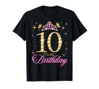 10 Es mi cumpleaños, 10 años, Princesa, décimo cumpleaños Camiseta
