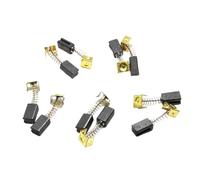 10 escobillas de carbón for amoladora angular de 6,4 x 7,9 x 12,5 mm, escobillas de grafito for herramientas eléctricas, compatibles con CD105, CD110, CD115 y KG900.